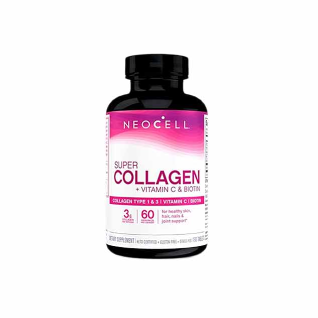 سوپر کلاژن بیوتین نئوسل – Neocell Super Collagen & Biotin 180Tab