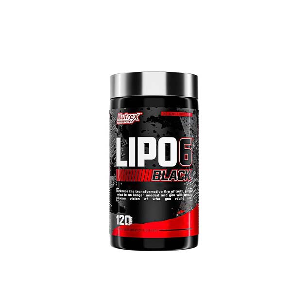 چربی سوز لیپو6 بلک ناترکس – Nutrex Lipo6 Black 120caps