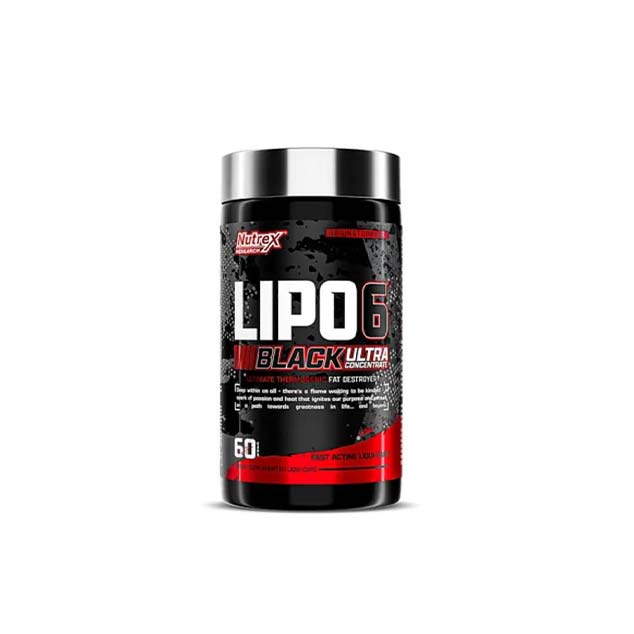 چربی سوز لیپو6 بلک ناترکس – Nutrex Lipo6 Black 60caps