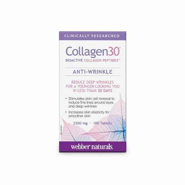 کلاژن پپتاید وبر نچرالز – Webber Naturals Collagen Peptides 180Tab