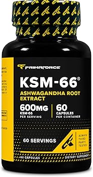 اشواگاندا کی اس ام66 پرایمافورس _کاهش استرس، افزایش تستوسترون و انرژی طبیعی بدن _ 60عددی