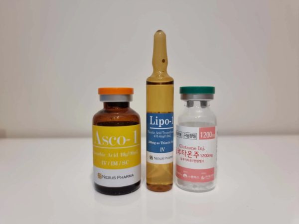 گلوتاتیون گلوتانکس نکسوس فارمای کره جنوبی Liponex-300 Thioctic Acid Tromethamine