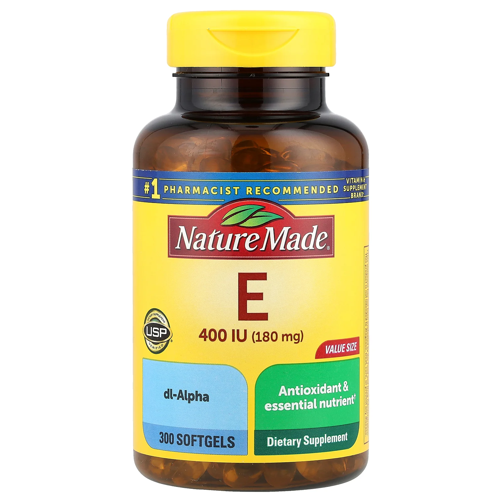 ویتامین ای ۴۰۰ (۳۰۰ عددی)Naturemade E400