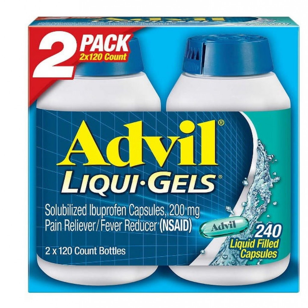 سافت ژل ادویل Advil Liqui-Gels 200mg