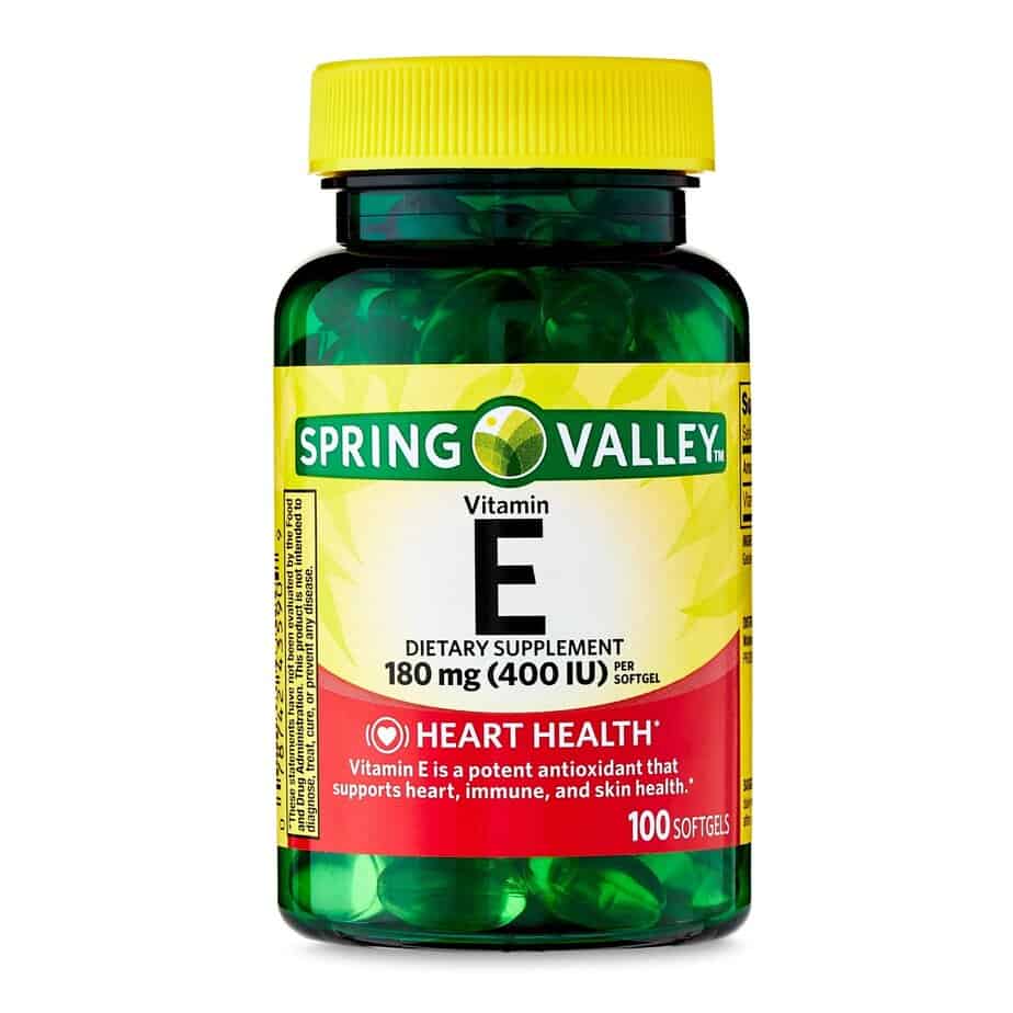 سافت ژل اسپرینگ ولی ویتامین Spring Valley E 400iu (100 عددی)