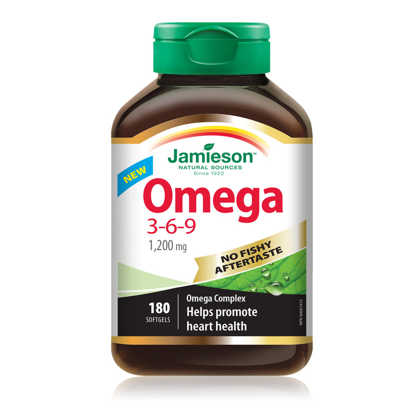 سافت ژل امگا Jamieson Omega 3-6-9 جیمیسون (180 عددی)