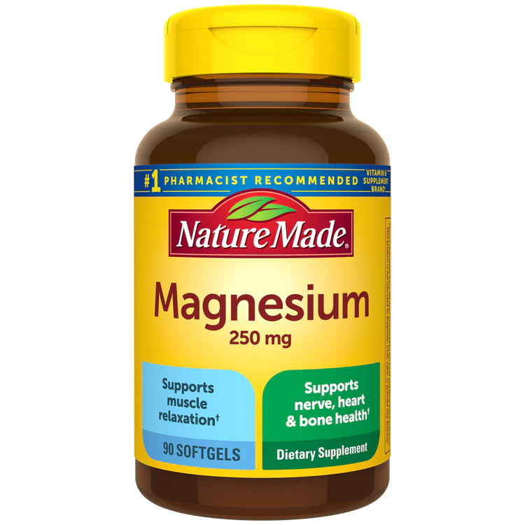 سافت ژل منیزیم اکساید NatureMade Magnesium Oxide 250mg نیچرمید (300 عددی)