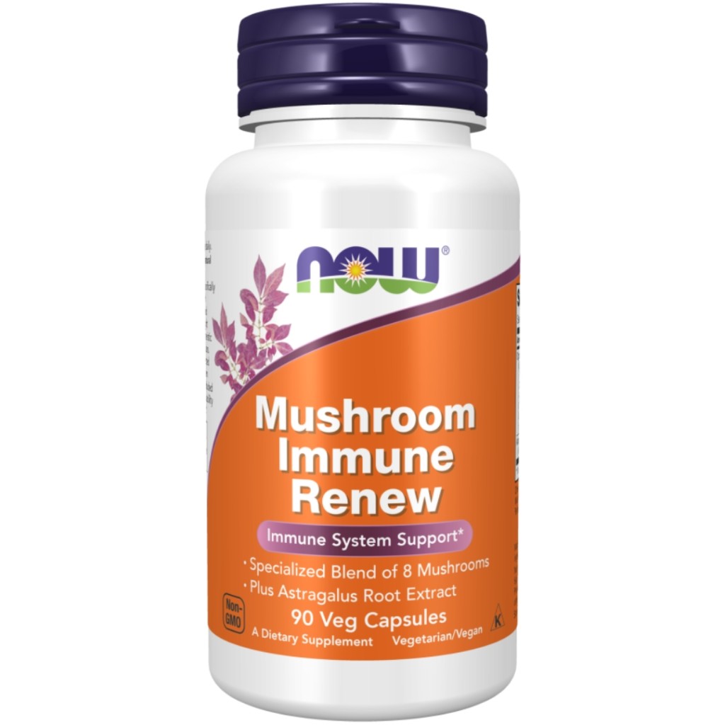 قرص قارچ تقویت سیستم ایمنی بدن NOW Mushroom Complex Immune Renew (90 عددی)