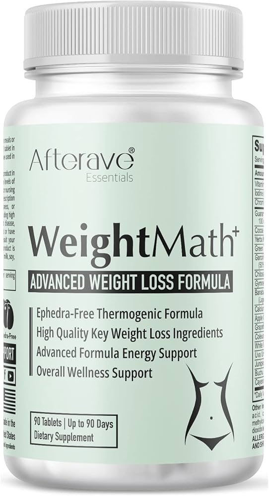 قرص لاغری Weight Math افترایو 90 عددی کاهش وزن و چربیسوزی