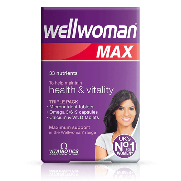 قرص ویتامین بانوان ولومن Wellwoman Max ویتابیوتیکس (84 عددی)
