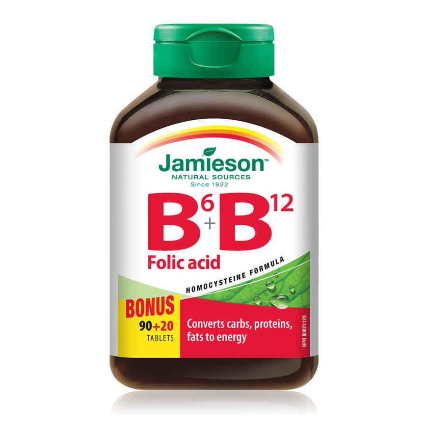 قرص Jamieson B6 B12 جیمیسون (110 عددی)