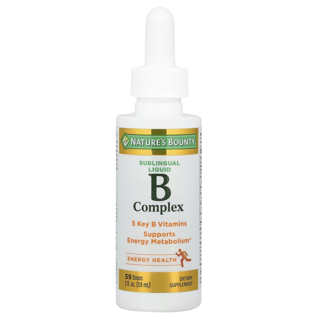 قطره ب کمپلکس نیچرز بونتی Nature Bounty B-Complex Sublingual Liquid ( 59 میل)