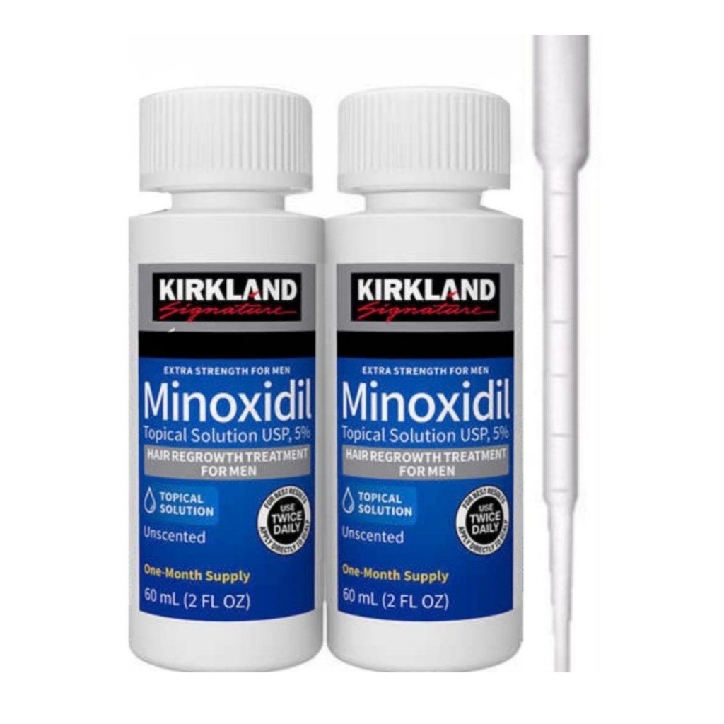 محلول ماینوکسیدیل رشد مجدد موی 5 درصد کرکلند Kirkland Minoxidil Topical Solution (2 عددی)