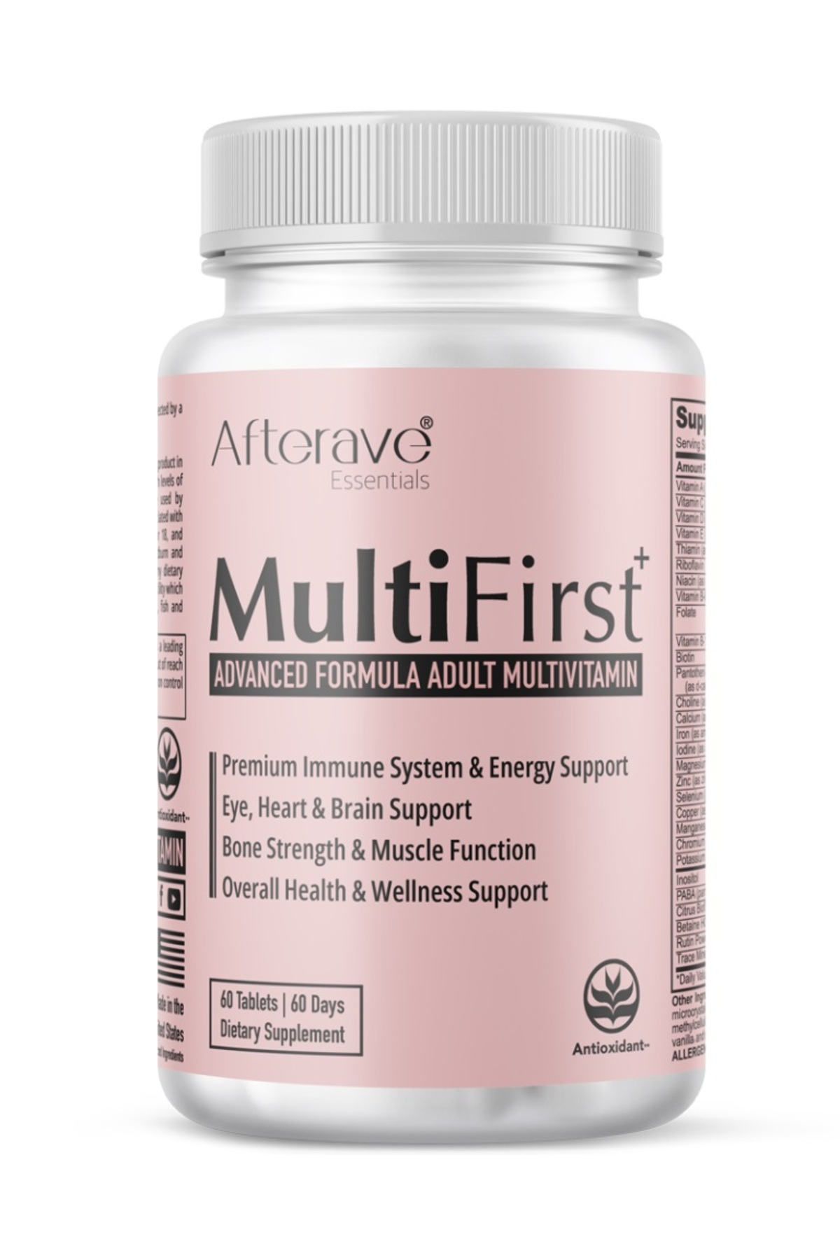 مولتی ویتامین Multi First افترایو 60 عددی تقویت انرژی و سیستم ایمنی