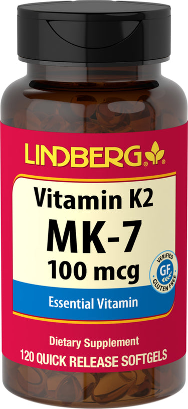ویتامین K2 لیندبرگ (فرم MK-7) _ 120 عددی