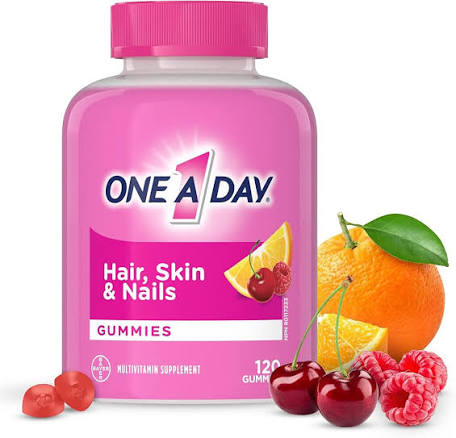 پاستیل مولتی ویتامین پوست مو ناخن بانوان بایر Bayer One Day Women Multi Vitamin Gummies (120 عددی)