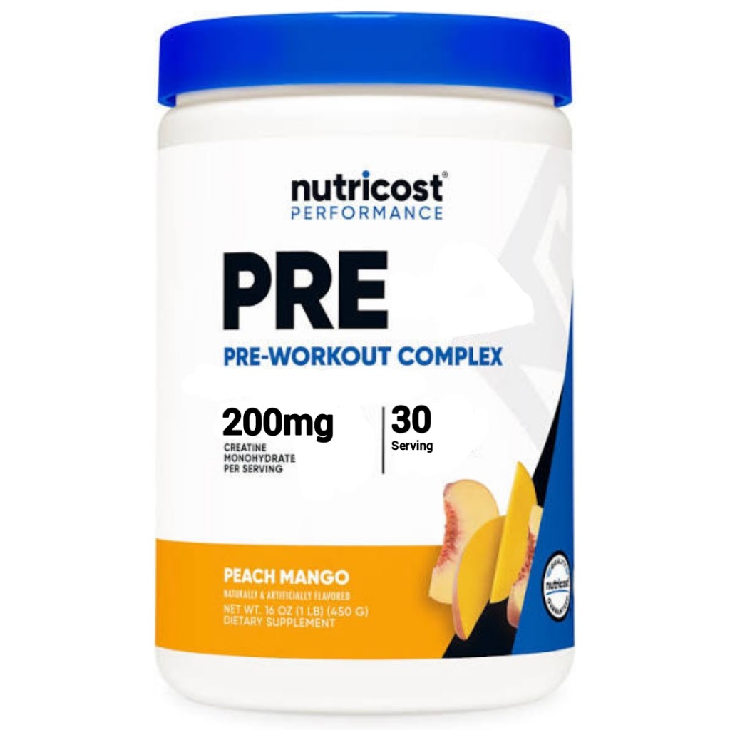 پودر انرژی پیشرفته قبل از تمرین نوتریکاست Nutricost Pre-Workout Advanced Energy Powder (357 گرم)