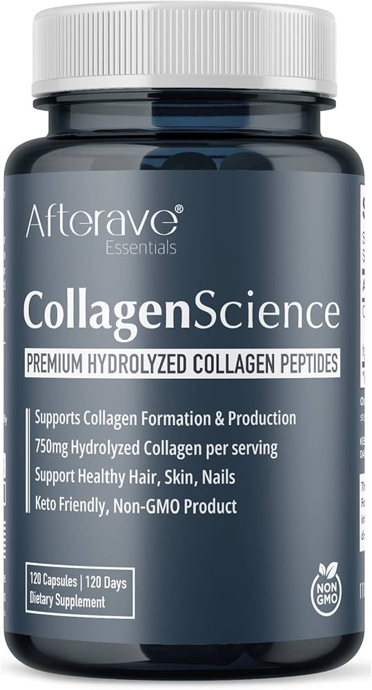 کلاژن کپسولی Collagen Science افترایو 120 عددی تقویت پوست، مو و ناخن