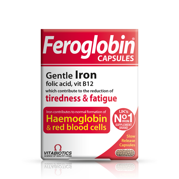 کپسول آهن فروگلوبین Feroglobin ویتابیوتیکس (30 عددی)