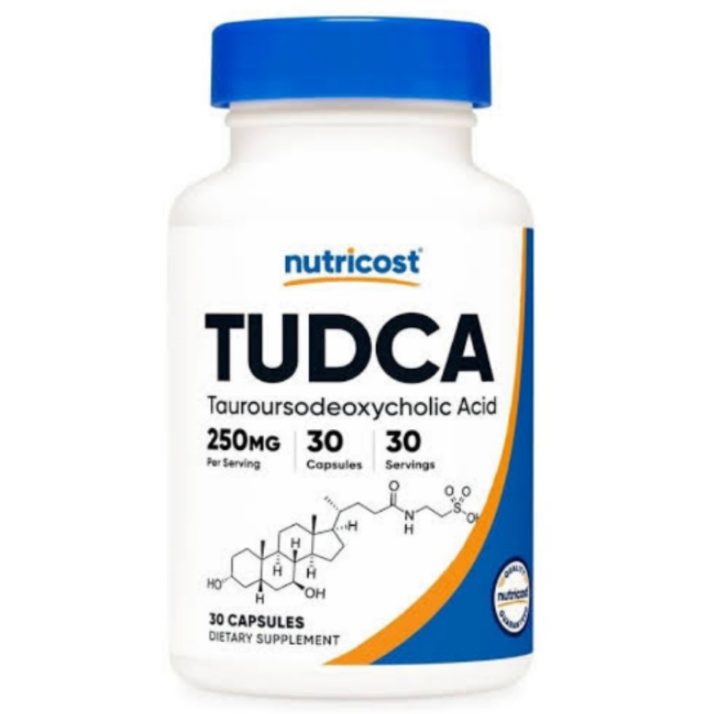 کپسول سلامت کبد و بدن تودکا نوتریکاست Nutricost TUDCA 250mg (30 عددی)