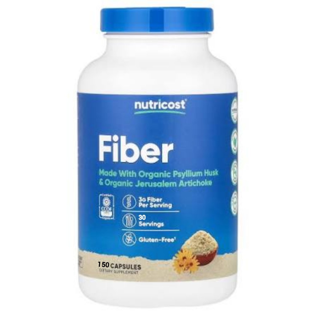 کپسول فیبر نوتریکاست Nutricost Fiber (150 عددی)